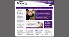 Desktop Screenshot of dbiosla.org